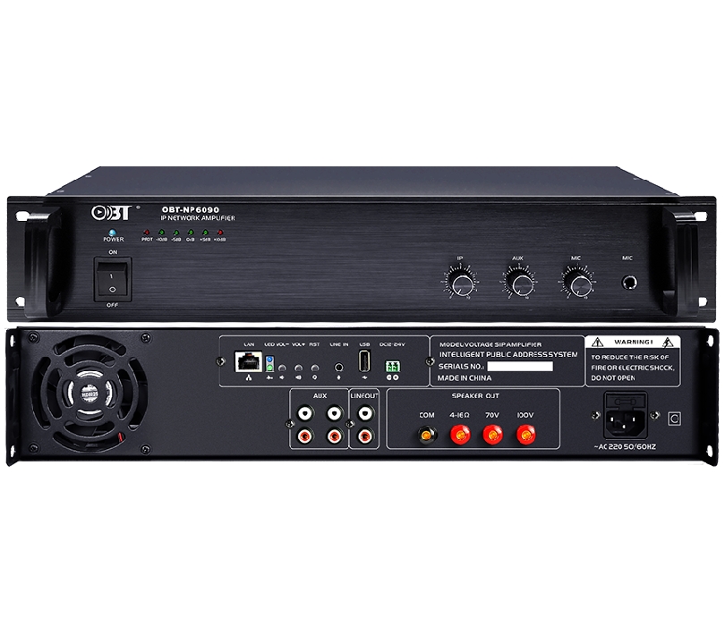 IPSIP網(wǎng)絡(luò)功放 OBT-NP6090
