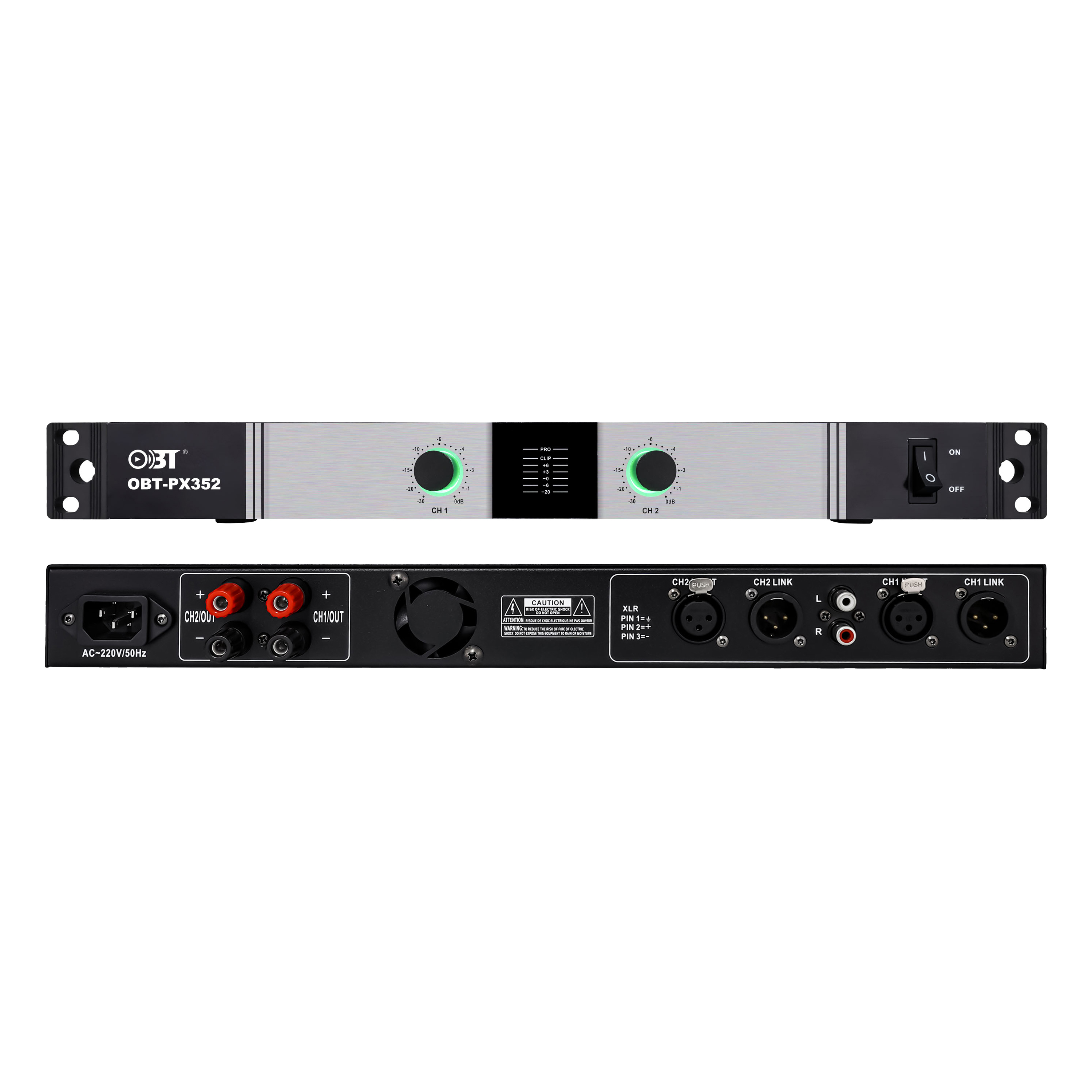 專業功放 OBT-PX352
